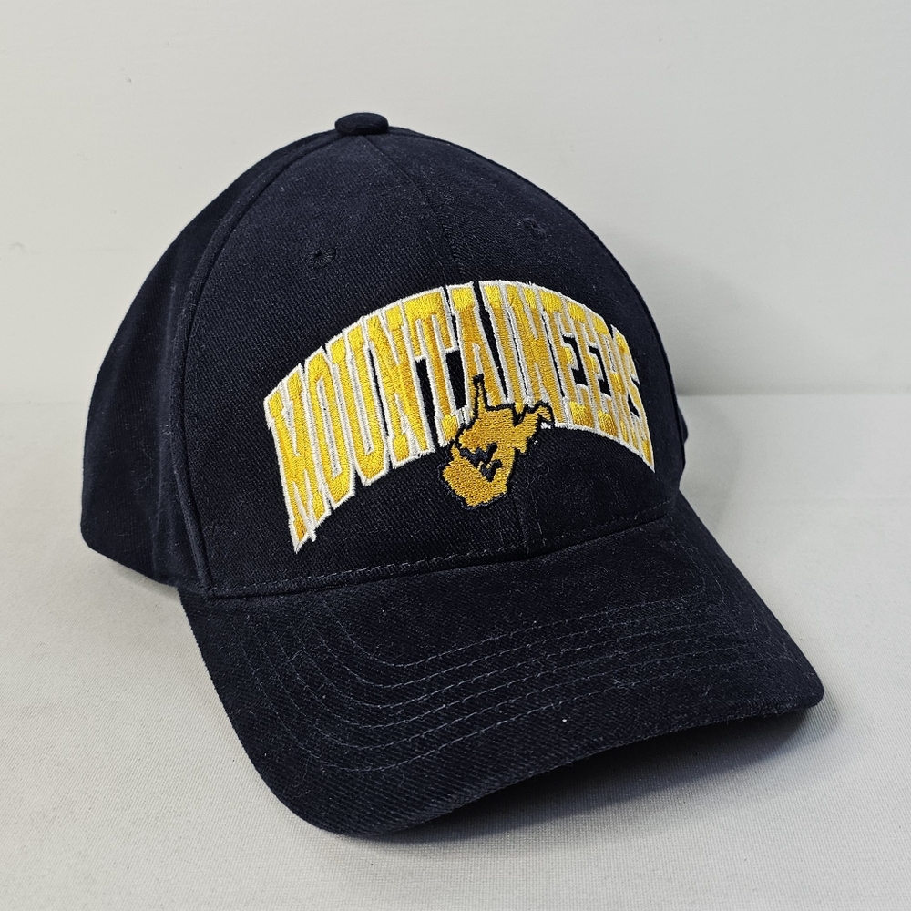 West Virginia Mountaineers Captivating Navy Blue Truckers Hat Adjustable Cap New